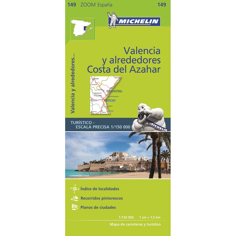149 Valencia y alrededores Costa del Azahar Michelin